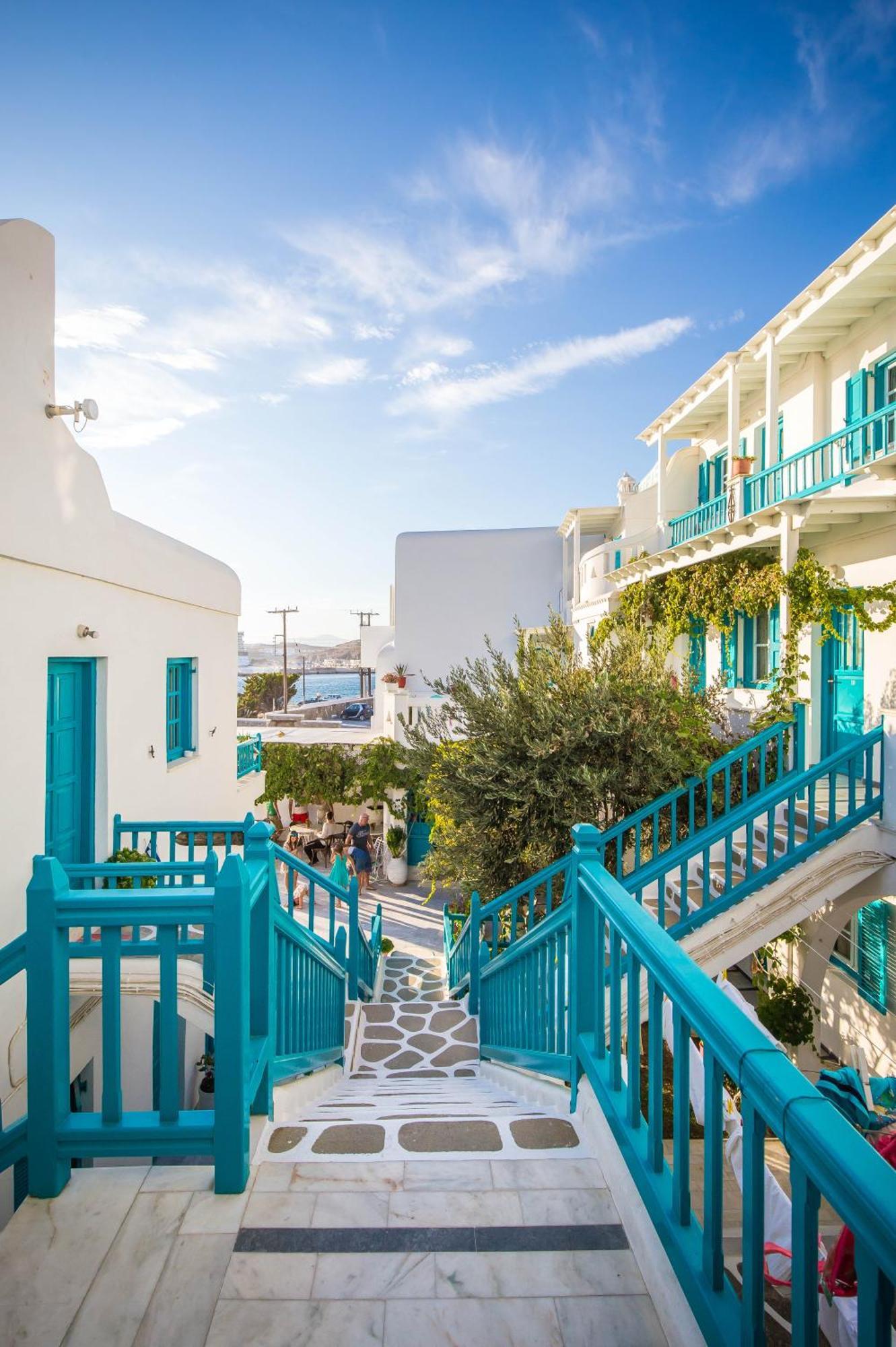 Pension Marias Sea View Mykonos Town Kültér fotó